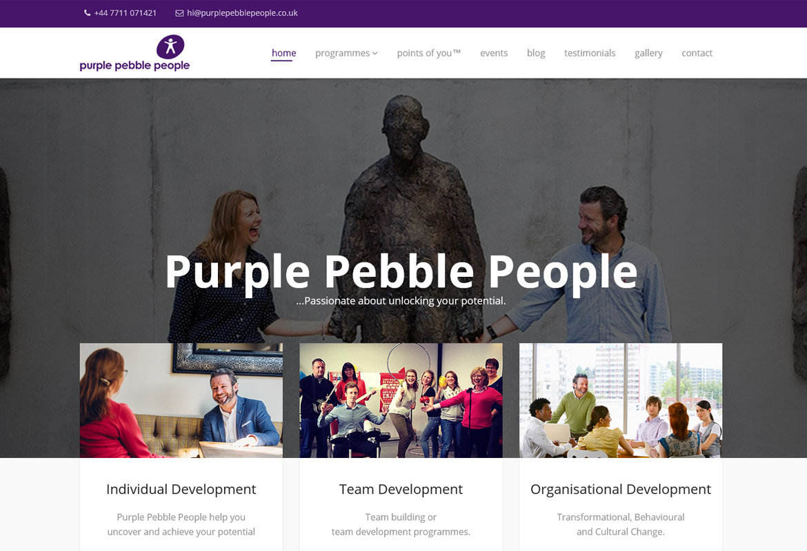 Purple Pebble People